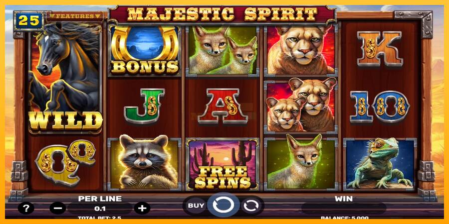 Majestic Spirit máquina de juego por dinero, imagen 1