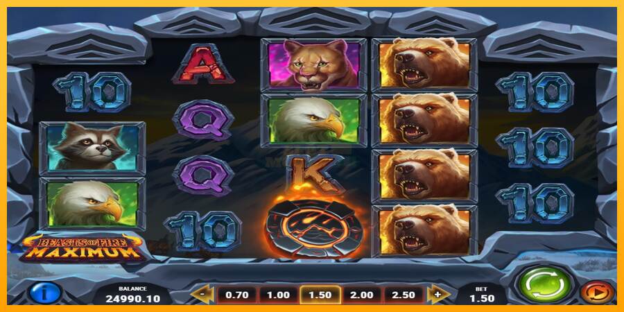 Beasts of Fire Maximum máquina de juego por dinero, imagen 3