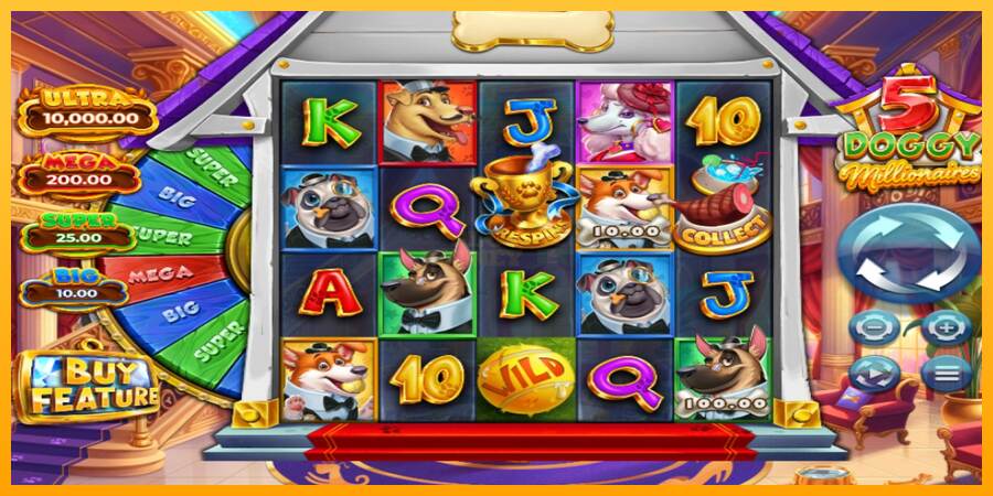 5 Doggy Millionaires máquina de juego por dinero, imagen 1