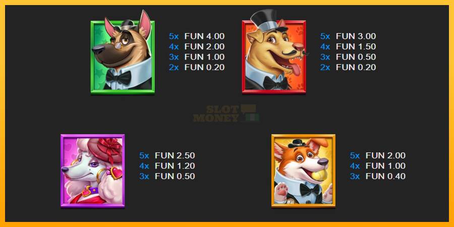 5 Doggy Millionaires máquina de juego por dinero, imagen 5