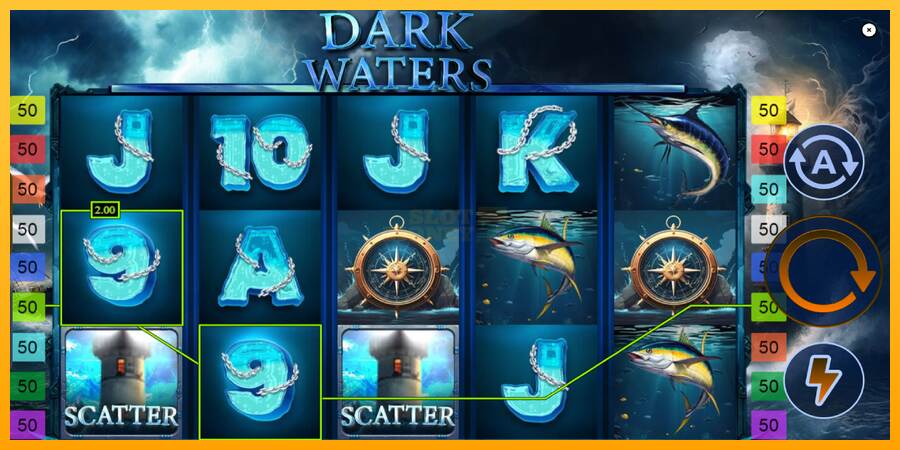 Dark Waters máquina de juego por dinero, imagen 3