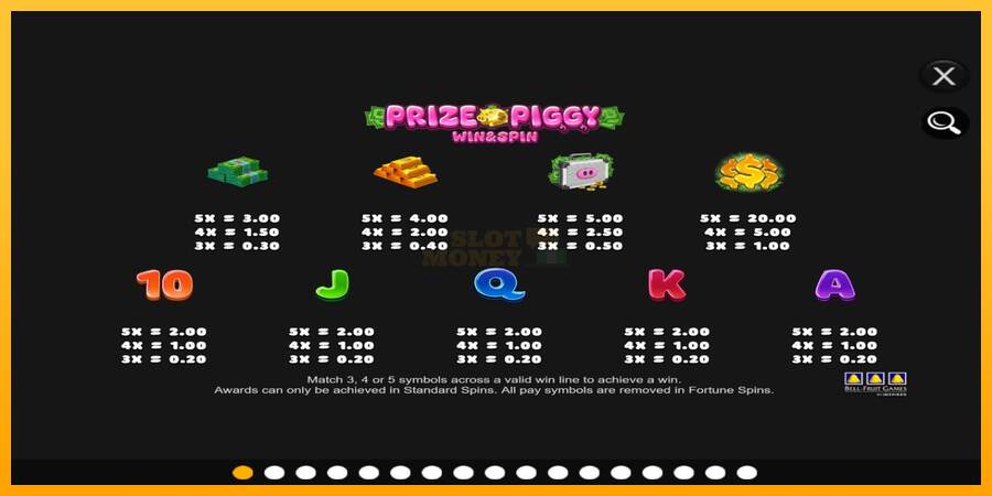 Prize Piggy Win & Spin máquina de juego por dinero, imagen 4