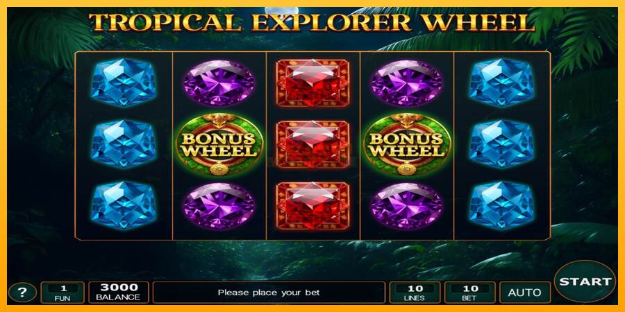 Tropical Explorer Wheel máquina de juego por dinero, imagen 1