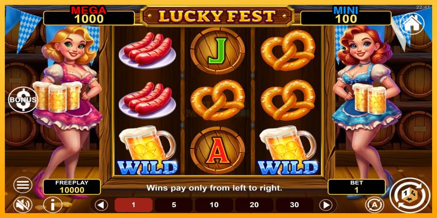 Lucky Fest Hold & Win máquina de juego por dinero, imagen 1