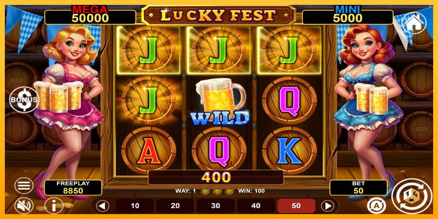 Lucky Fest Hold & Win máquina de juego por dinero, imagen 2