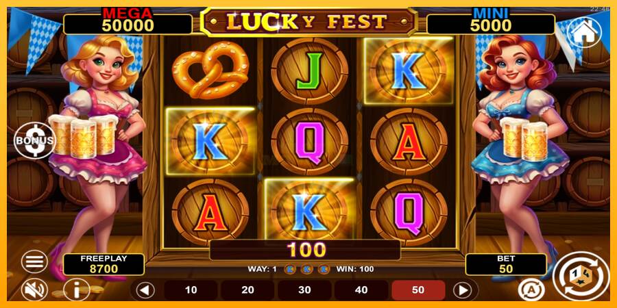 Lucky Fest Hold & Win máquina de juego por dinero, imagen 3