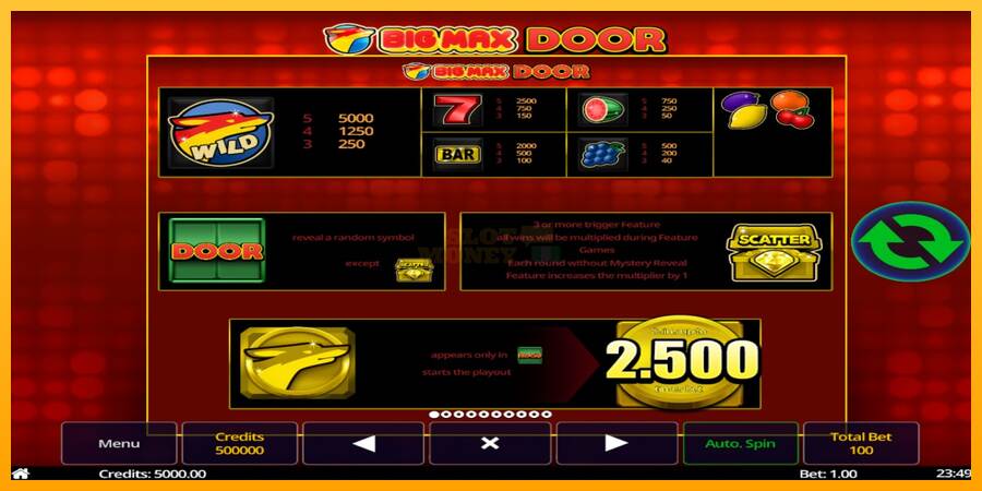 Big Max Door máquina de juego por dinero, imagen 5