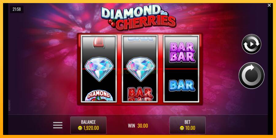 Diamond Cherries máquina de juego por dinero, imagen 2