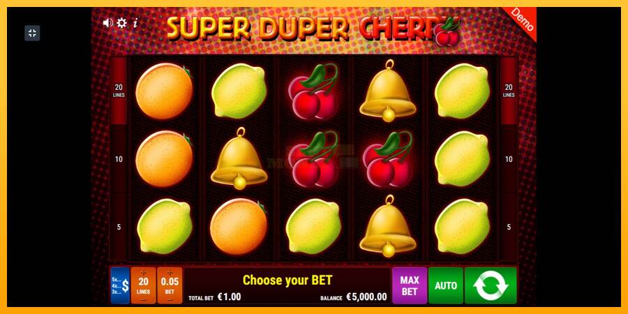 Super Duper Cherry máquina de juego por dinero, imagen 1