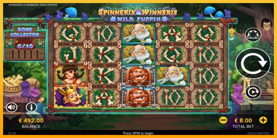 Spinnerix & Winnerix: Wild Puppix máquina de juego por dinero, imagen 2