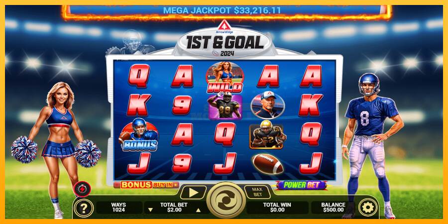 1st & Goal máquina de juego por dinero, imagen 2