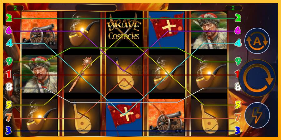 Brave Cossacks máquina de juego por dinero, imagen 1