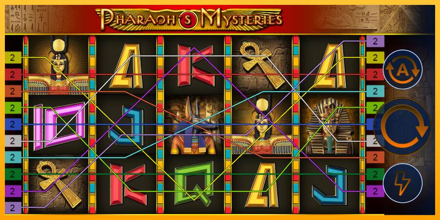 Pharaohs Mysteries máquina de juego por dinero, imagen 1