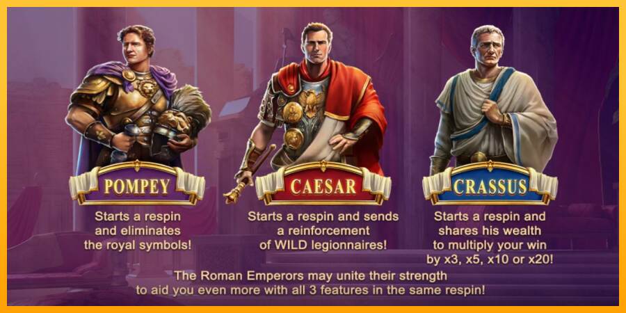 Roman Emperors máquina de juego por dinero, imagen 5