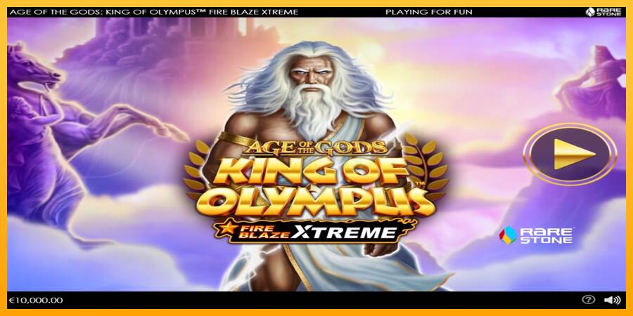 Age of the Gods: King of Olympus Fire Blaze Xtreme máquina de juego por dinero, imagen 1