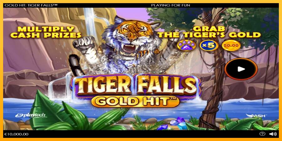 Gold Hit: Tiger Falls máquina de juego por dinero, imagen 1