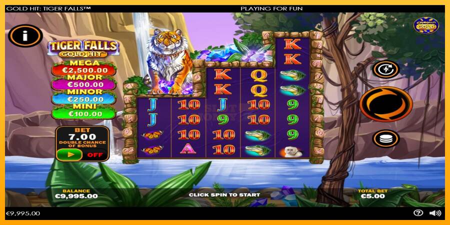 Gold Hit: Tiger Falls máquina de juego por dinero, imagen 2