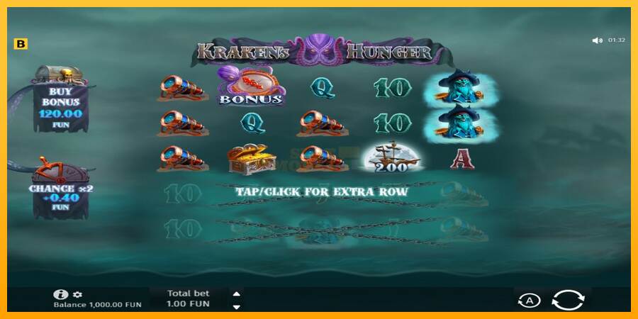 Krakens Hunger máquina de juego por dinero, imagen 1