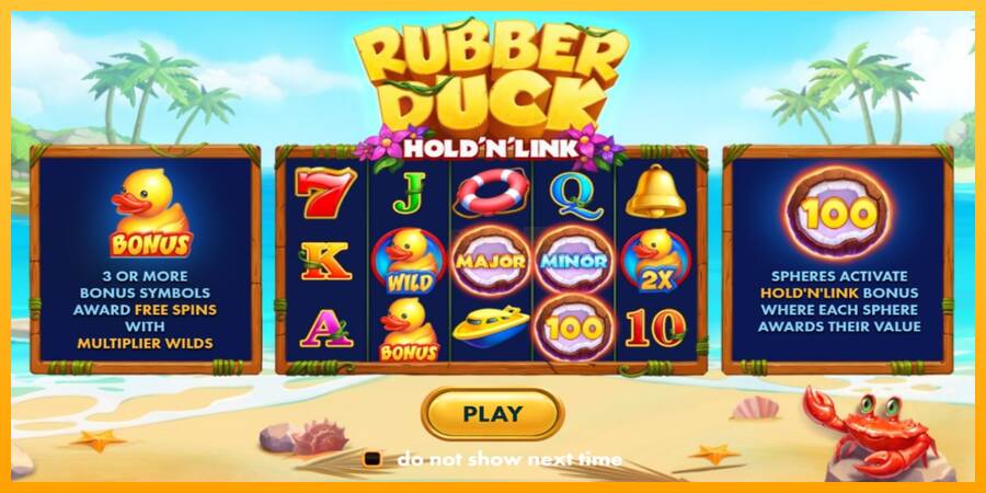 Rubber Duck Hold N Link máquina de juego por dinero, imagen 1