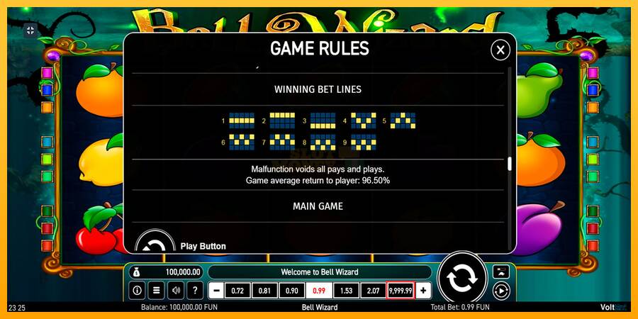 Bell Wizard máquina de juego por dinero, imagen 4