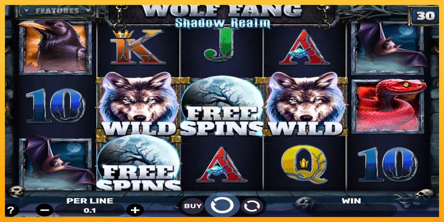 Wolf Fang - Shadow Realm máquina de juego por dinero, imagen 1