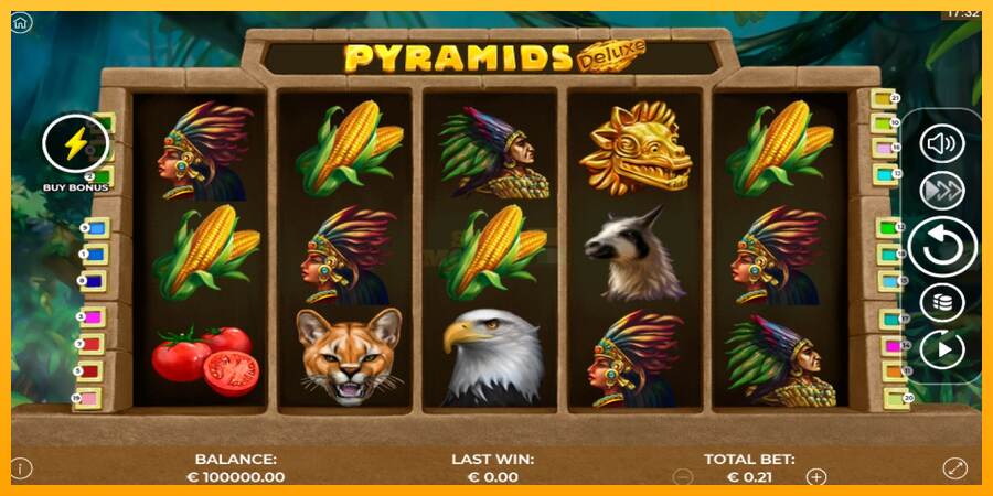 Pyramids Deluxe máquina de juego por dinero, imagen 1