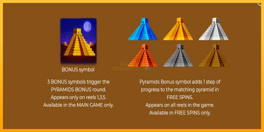 Pyramids Deluxe máquina de juego por dinero, imagen 5