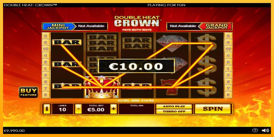 Double Heat: Crown máquina de juego por dinero, imagen 3