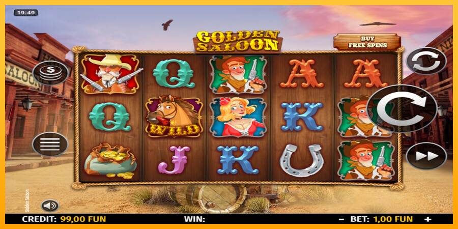 Golden Saloon máquina de juego por dinero, imagen 2