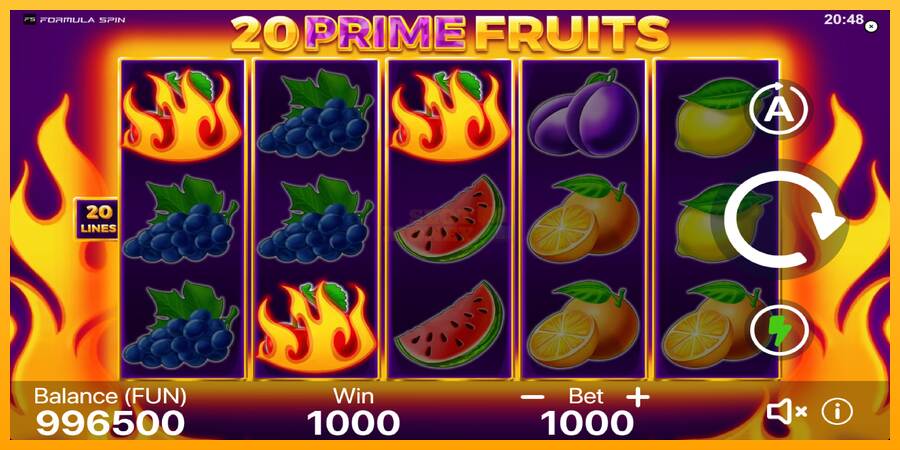 20 Prime Fruits máquina de juego por dinero, imagen 3