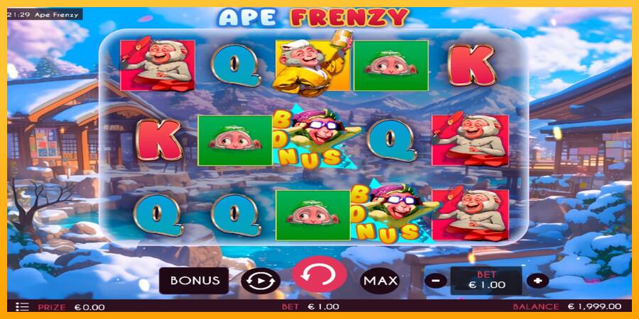 Ape Frenzy máquina de juego por dinero, imagen 2