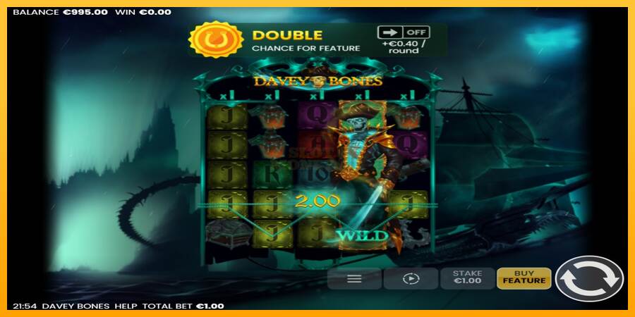 Davey Bones máquina de juego por dinero, imagen 3