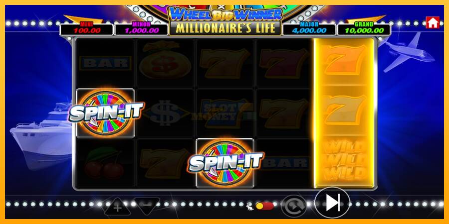 Wheel Big Winner Millionaires Life máquina de juego por dinero, imagen 3