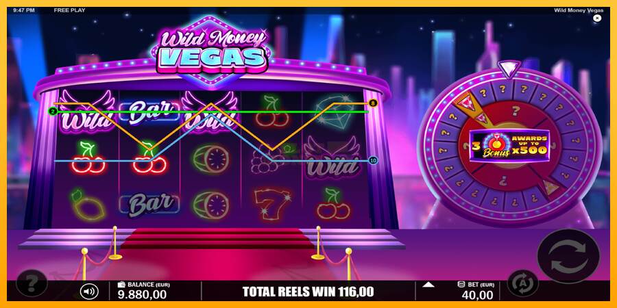 Wild Money Vegas máquina de juego por dinero, imagen 3