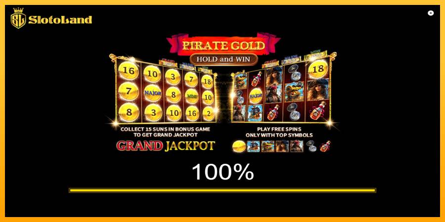 Pirate Gold Hold and Win máquina de juego por dinero, imagen 1