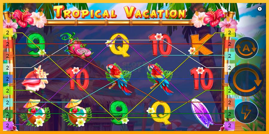 Tropical Vacation máquina de juego por dinero, imagen 1