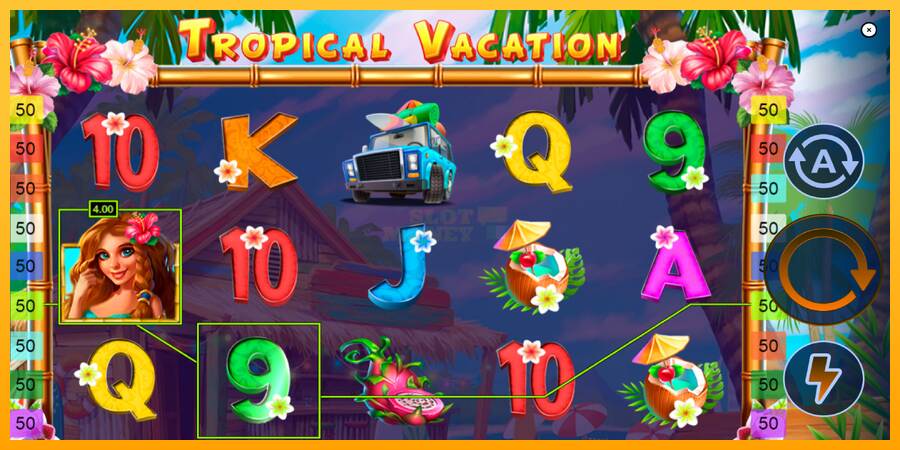 Tropical Vacation máquina de juego por dinero, imagen 2