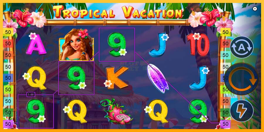 Tropical Vacation máquina de juego por dinero, imagen 4