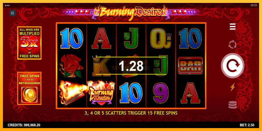 Burning Desire máquina de juego por dinero, imagen 2