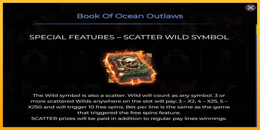 Book of Ocean Outlaws máquina de juego por dinero, imagen 4