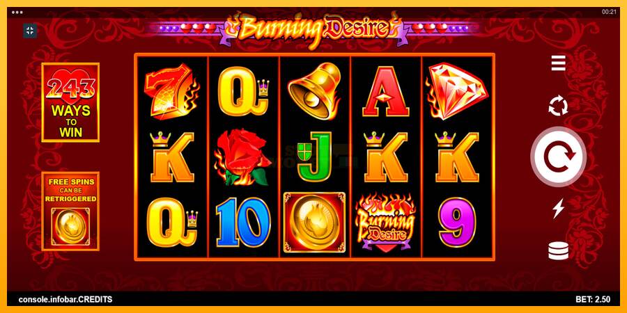 Burning Desire máquina de juego por dinero, imagen 7