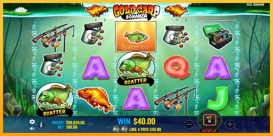 Gold Carp Bonanza máquina de juego por dinero, imagen 3