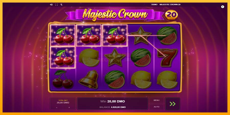 Majestic Crown 20 máquina de juego por dinero, imagen 2