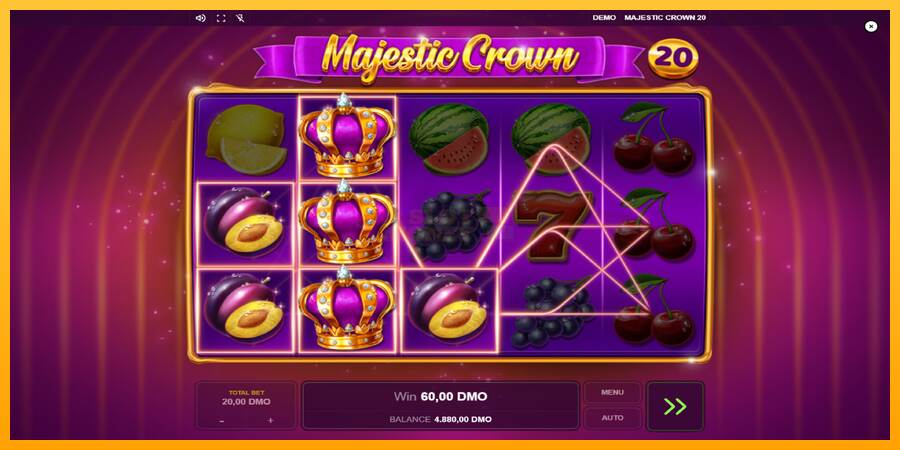 Majestic Crown 20 máquina de juego por dinero, imagen 3