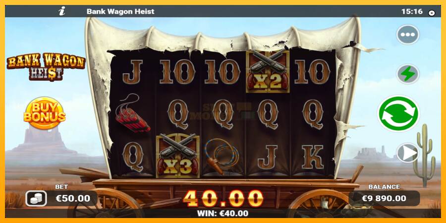 Bank Wagon Heist máquina de juego por dinero, imagen 3