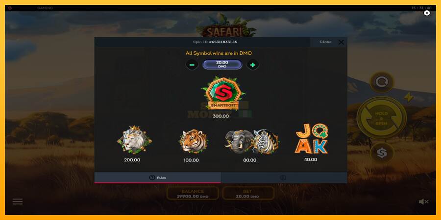 Safari Simba máquina de juego por dinero, imagen 6