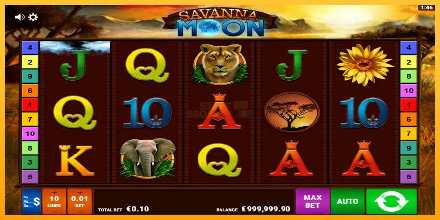 Savanna Moon máquina de juego por dinero, imagen 2