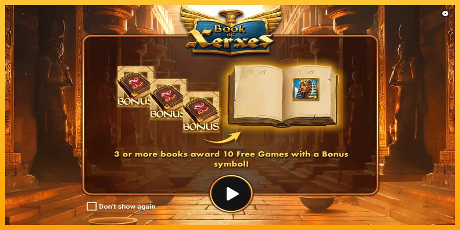 Book of Xerxes máquina de juego por dinero, imagen 1