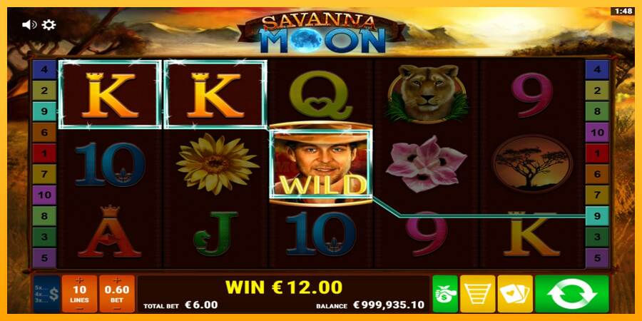 Savanna Moon máquina de juego por dinero, imagen 3