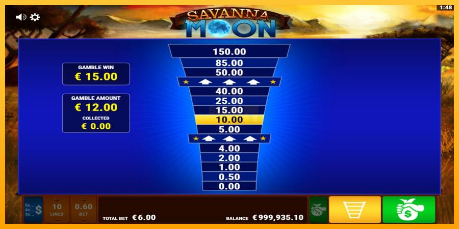 Savanna Moon máquina de juego por dinero, imagen 4